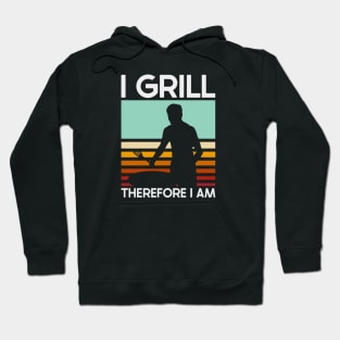 Grill Therefore I Am Hoodie